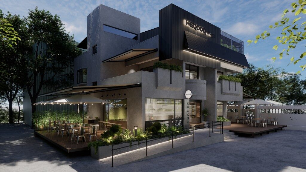 新莊幸福店建築外觀